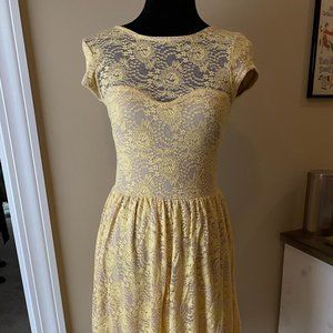 NWOT Finn & clover asymmetrical lace dress
